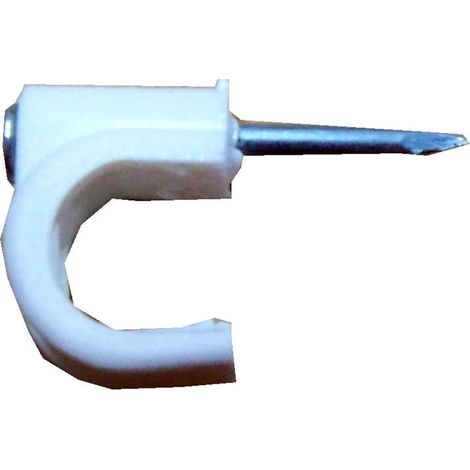 Fischer Clip GC TV TV coassiale bianca 98863