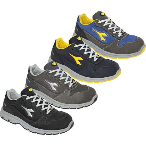 Scarpe antinfortunistiche Diadora Run ll Low S3 ESD SRC - 48 - Grigio/Blu (1/5)