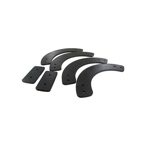 Gioco di pale adattabile MTD per motoslitte recenti da 21". Sostituisce l'originale 753-04472. Include: (4) spirali 735-04032 e (2)