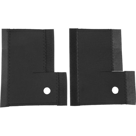 paire de protections noires pour fourche de vélo - Accessoire de cyclisme (1/5)