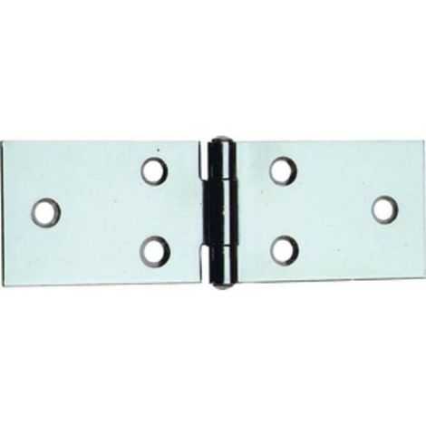 12 x CERNIERA PERNO FISSO 122IN INOX 3.1/4 31X80 MM