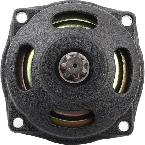 Jeffergarden Botier de cloche d'embrayage de moto pignon 7t adapté pour MiniMoto 25h 47cc 49cc-DOU