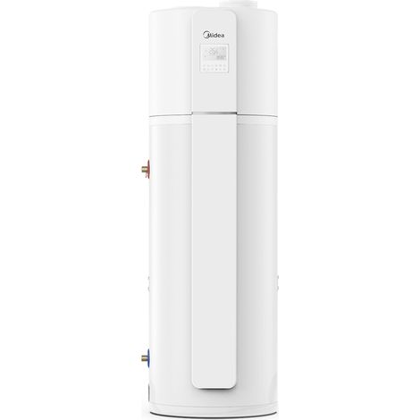 Midea – Chauffe-eau thermodynamique monobloc Combo Sol 190L – Débit d'air modulable 182-270 m³/h – R-290 écoénergétique – 13902184