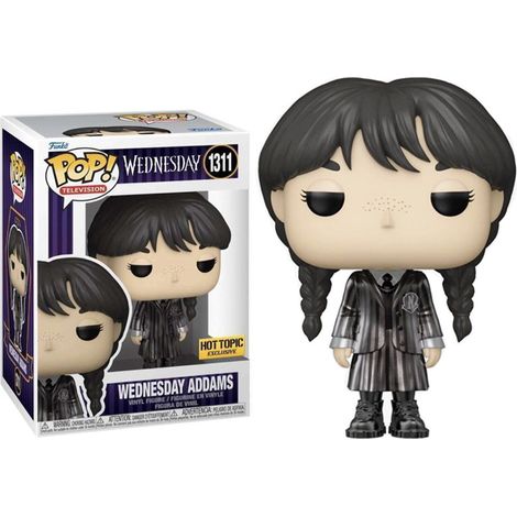 Figurines de collection de la Famille Addams, décorations d'intérieur, boîtes à jouets, poupées/modèles chibi populaires. Mercredi.Style B