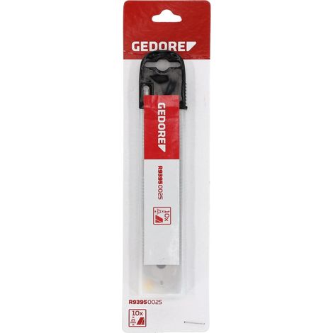 R93950025 Cuchillas de repuesto anchas 25 mm 10 piezas (1/4)