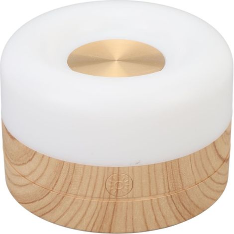 Lampe de Nuit LED Tactile Veilleuse avec Télécommande 1200 MAh ABS RGB Lampe de Chevet avec Minuterie 11 à 15 Heures d'autonomie pour Chambre à Coucher, Crèche, Enfants (1/5)