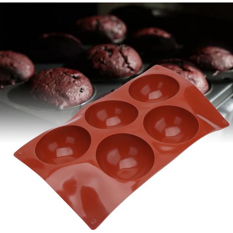 Moule en Silicone 3D Hémisphère pour Chocolat, Pâtisserie, Donut et Fudge - Accessoire de Cuisine (1/5)