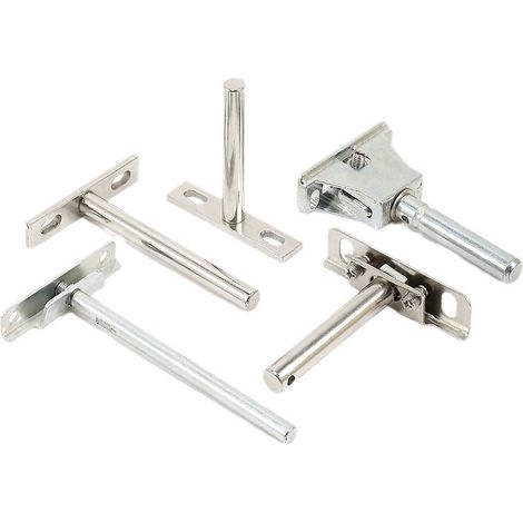 8 Pièces Fixation Étagères Murale Invisible - 117mm - Supports Étagères Flottante en Fer Solide (1/3)