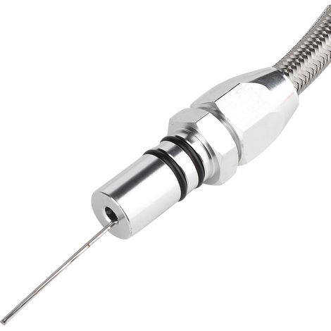 Flexible Dipstick Silver Compatible with TH400 Turbo 400 Transmission for Chevy PT303 (1/5)