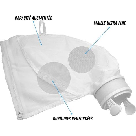 Sacchetto raccogli-sedimento adattabile di alta qualità per robot pulitori per piscine Polaris 280 o 480. (1/5)