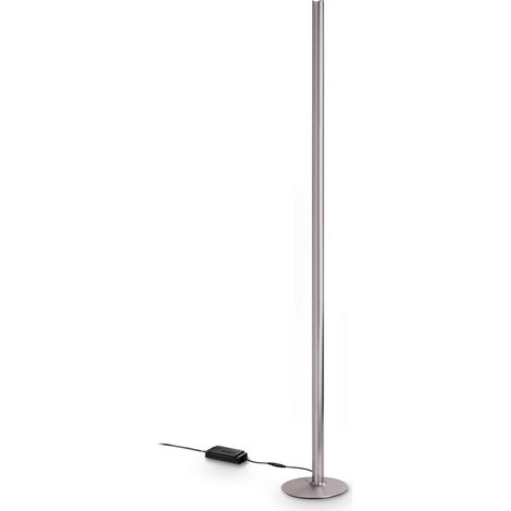 DORICA LAMPADA DA TERRA CON DIMMER LED 3000K 50W 7100 lm H.190CM BRONZO LISCIO (1/3)