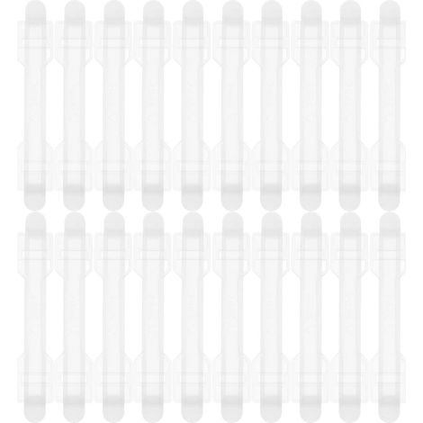 Lot de 30 poignées de transport en plastique pour cartons de déménagement, sangles de rechange pour objets lourds et déménagement. (1/3)