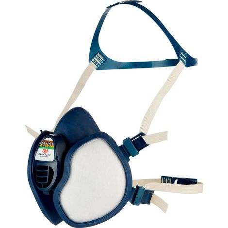 [GEBRAUCHT] B-Ware 3M Atemschutz Halbmaske FFABEKP3 R D 4279+ Schutzmaske Industrie blau 300g (1/2)