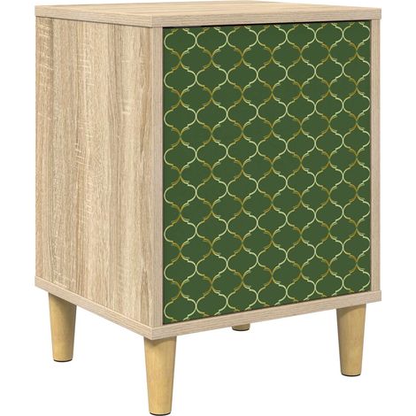 Maison Exclusive - Armadio da Notte GELEEN Rovere Sonoma 36 x 33 x 50 cm (1/5)