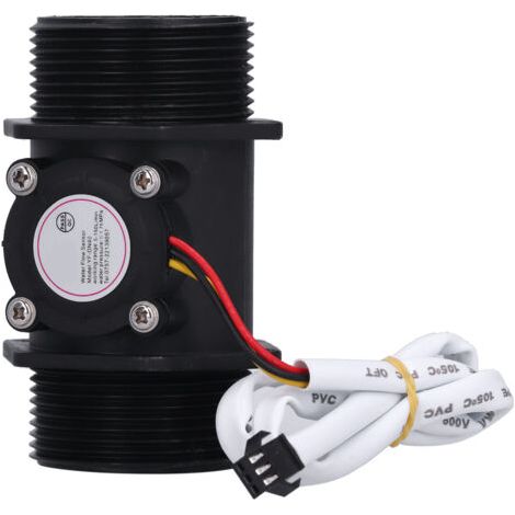 Capteur de débit d'eau pour débitmètre à turbine de hall de piscine 47 mm YF‑DN40 DC 3,5‑24 V (1/5)