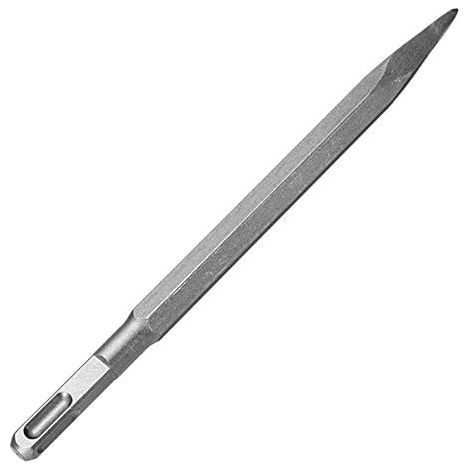 Burin plat à tige carrée SDS Plus, adapté aux marteaux perforateurs, pointe à tige carrée 14220mm (1/4)