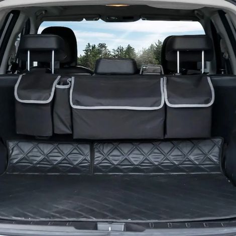 Les organisateurs de voiture, les solutions de rangement pour coffre et les systèmes de rangement de coffre optimisent votre espace de rangement. Utilisez-les comme organisateurs de bagages arrière et