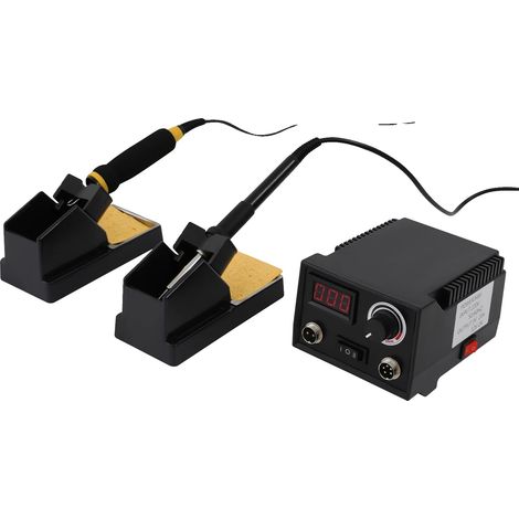 Máquina para quemar madera, pantalla LED, juego completo de herramientas de pirograbado, 80 W (1/2)