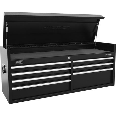 Sealey Topchest 7 Drawer 1415mm Heavy-Duty Black PTB141507 (1/5)