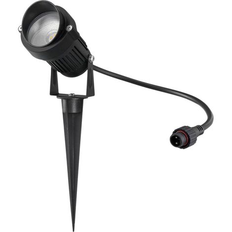 Sygonix SY-6612934 Lampada LED per giardino LED (monocolore) LED 1 W Nero (1/5)