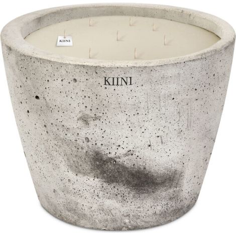 KIINI Betonkerze Sojawachs Modernes Design L Marmor (1/3)