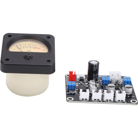 TS-DB45R VU-Meter + Treiberplatine DIY-Audio-Leistungspegelmesser mit Hintergrundbeleuchtung (1/5)