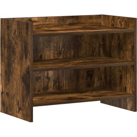Maison Exclusive - TV-Schränk 60 x 33 x 47 cm Geräucherte Eiche H (1/5)