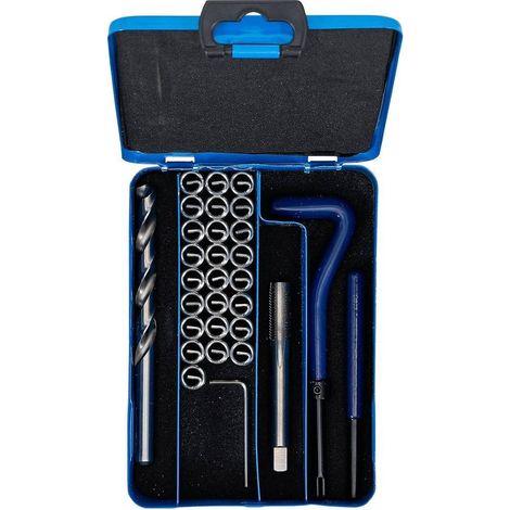 Kit de Réparation de Filets M9 x 1,25 mm - 30 pcs - Réparation Précise et Durable, Acier, Pro - D-Work (1/5)