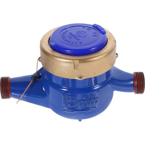 Compteur d'eau DN15, compteur d'eau de robinet, compteur d'eau à rotor (modèle aléatoire) (1/5)