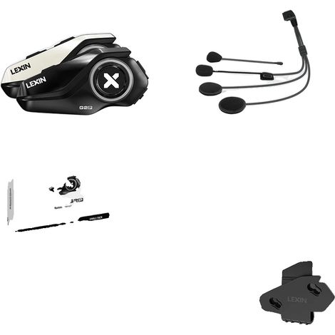 Intercom de moto, connectivité Bluetooth, technologie de réduction du bruit, G2P-2PC