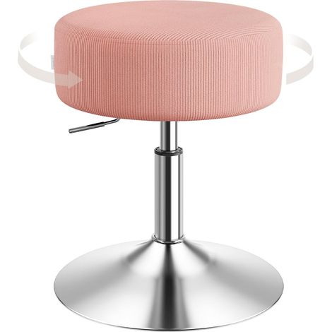 WOLTU 1x Sgabello da bar basso - altezza regolabile, Rosa