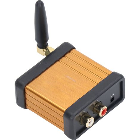 Amplificateur Stéréo Récepteur Audio Bluetooth 5.0 HiFi Sortie Jack 3,5mm RCA Alimentation 5V CC (1/5)
