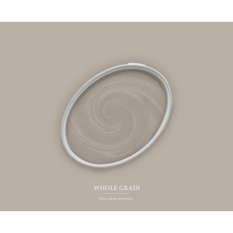 Wandfarbe Taupe matt The Color Kitchen Whole Grain Exklusive Innendispersion Hohe Farbintensität 2.5 Liter (1/5)