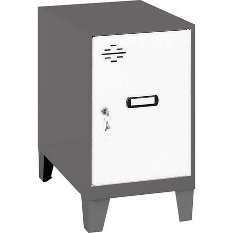Simonrack Simonlocker Dism.mini Schrank Anthrazit Weiß