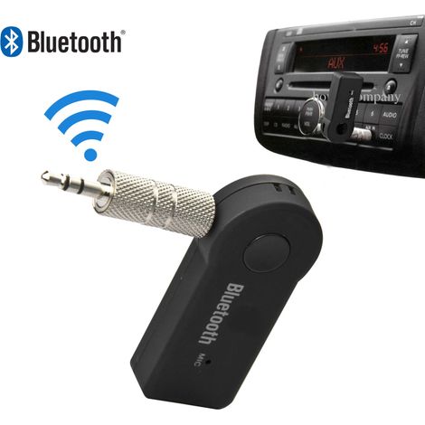 Adaptateur Bluetooth 5.0 - Récepteur Sans Fil pour Autoradio et Stéréo Maison - Entrée AUX 3,5 mm - Pour Casques Filaire - 1 Pièce (1/5)