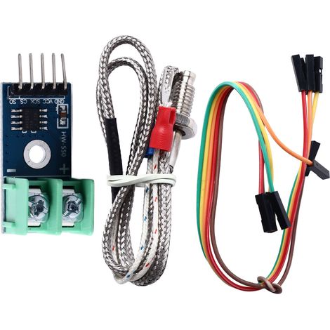 Multifunktions-Temperatursensor-Set K, Thermoelement und Modul vom Typ MAX6675. (1/5)
