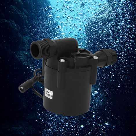 Pompe à eau submersible sans balais ZYW1080A G1/2 CC, ultra silencieuse, 24 V CC, 12 m, 1500 l/h (1/5)