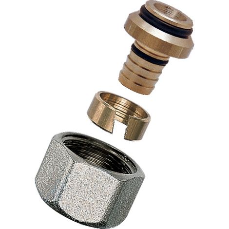 Conector roscado para tubo PER euroconus - Macho 20x27 Ø20