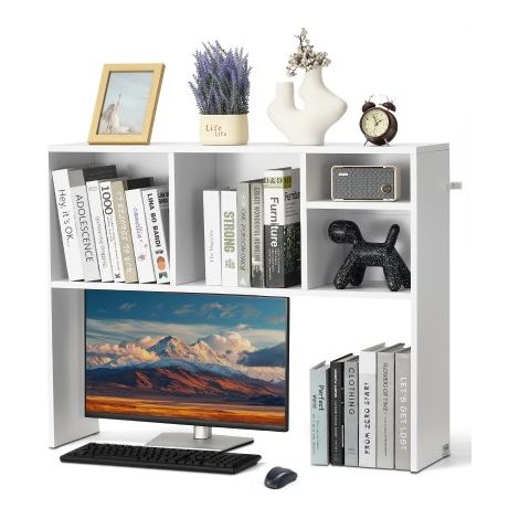 Étagère à Poser sur Bureau à 1 Niveau Bibliothèque de Bureau 94 x (1/5)