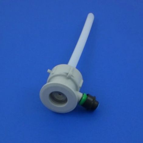 Fitting zum Aufschrauben auf Reinigungsbehälter, Kunststoff, kombi - fitting