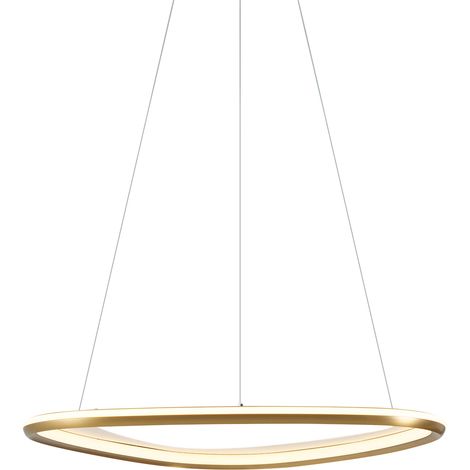 Design-Hängeleuchte Gold 3-Stufen-Dimmbar - Organico (1/4)