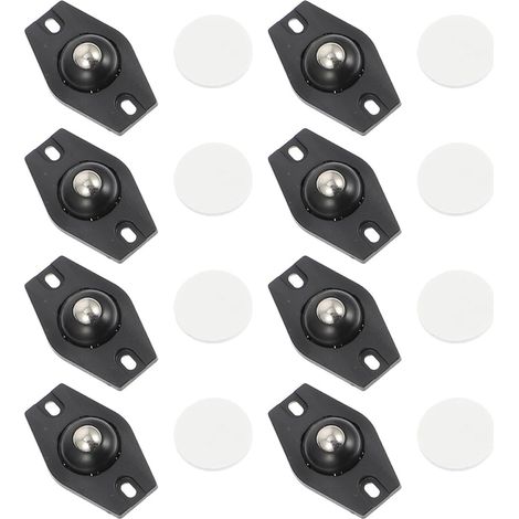 pivotantes adhésives lot de 16 mini roulettes pivotantes