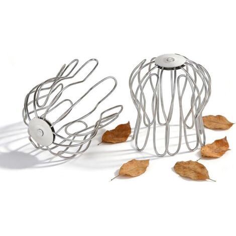 2X Crapaudine de Gouttière Réglable en INOX, Protection Anti-Feuilles Gouttières pour Ø70–100 mm, Tamis pour Gouttières Écoulement Rapide de L’Eau pour PVC Tuyau de Descente (1/5)