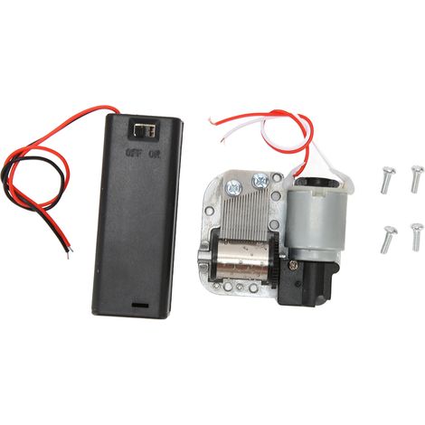Mécanisme de boîte à musique DIY 1.5V avec mouvement à remontage - 18 notes (1/5)