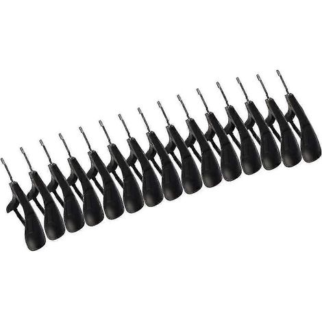 Cintres combinés extra larges en plastique, lot de 15, 45 cm (17,7 pouces), épaules brutes avec crochets pivotants (1/4)
