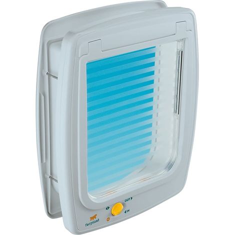 Ferplast Swing 11T Hundeklappe weiß 4 Wege