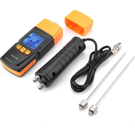 GM620 LCD Display Digital Adjustable Wood Moisture Tester -10- 60℃