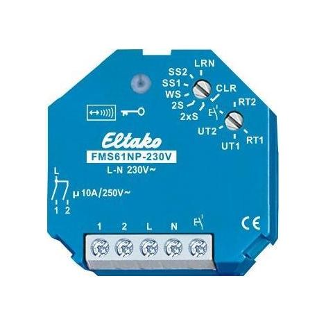 Eltako Funkaktor Multifunktions Stromstoßschalter FMS61NP-230V (1/5)
