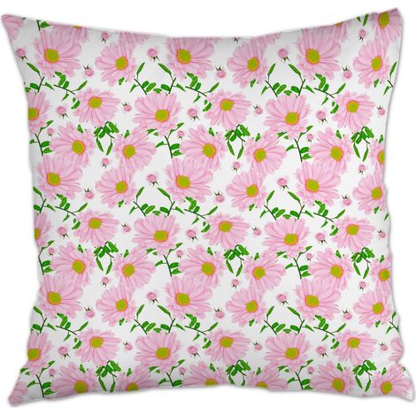 Housse de coussin 45x45 cm en polyester rustique pour décoration de Pâques pour la maison (1/5)