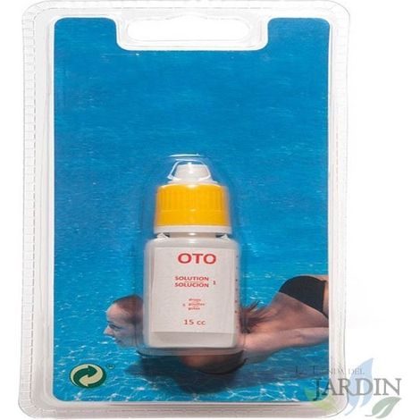 Recambio de Reactivo OTO para Comparadores y Pooltester de Piscinas - Frasco de 15 ml